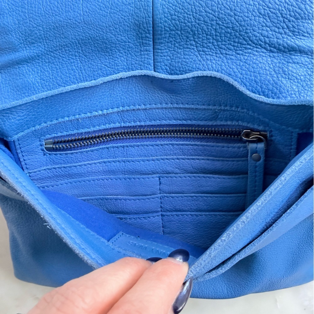 Johnny Was Light Blue Crossbody Bag - Picture 8 of 12
